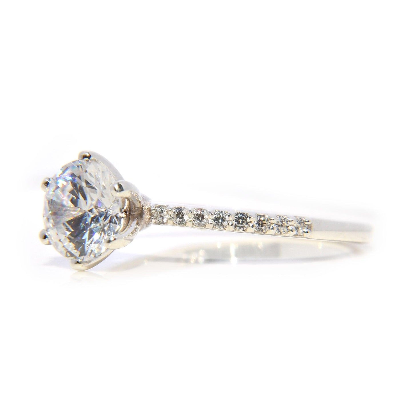 Anillo Arinka con Moissanita 1.2Cts - ALENNA JEWELS