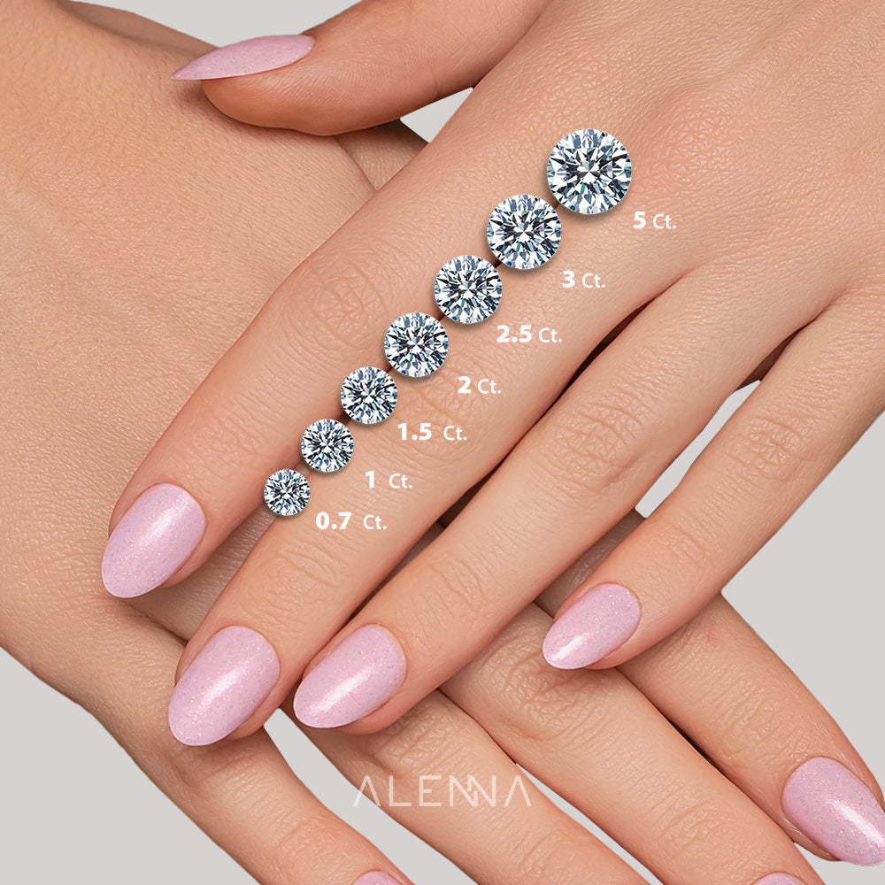 Anillo de Compromiso con Diamantes Laterales en doble pavé, Infinito