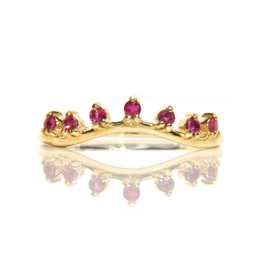 Corona con Rubíes / Gema Mes de Julio