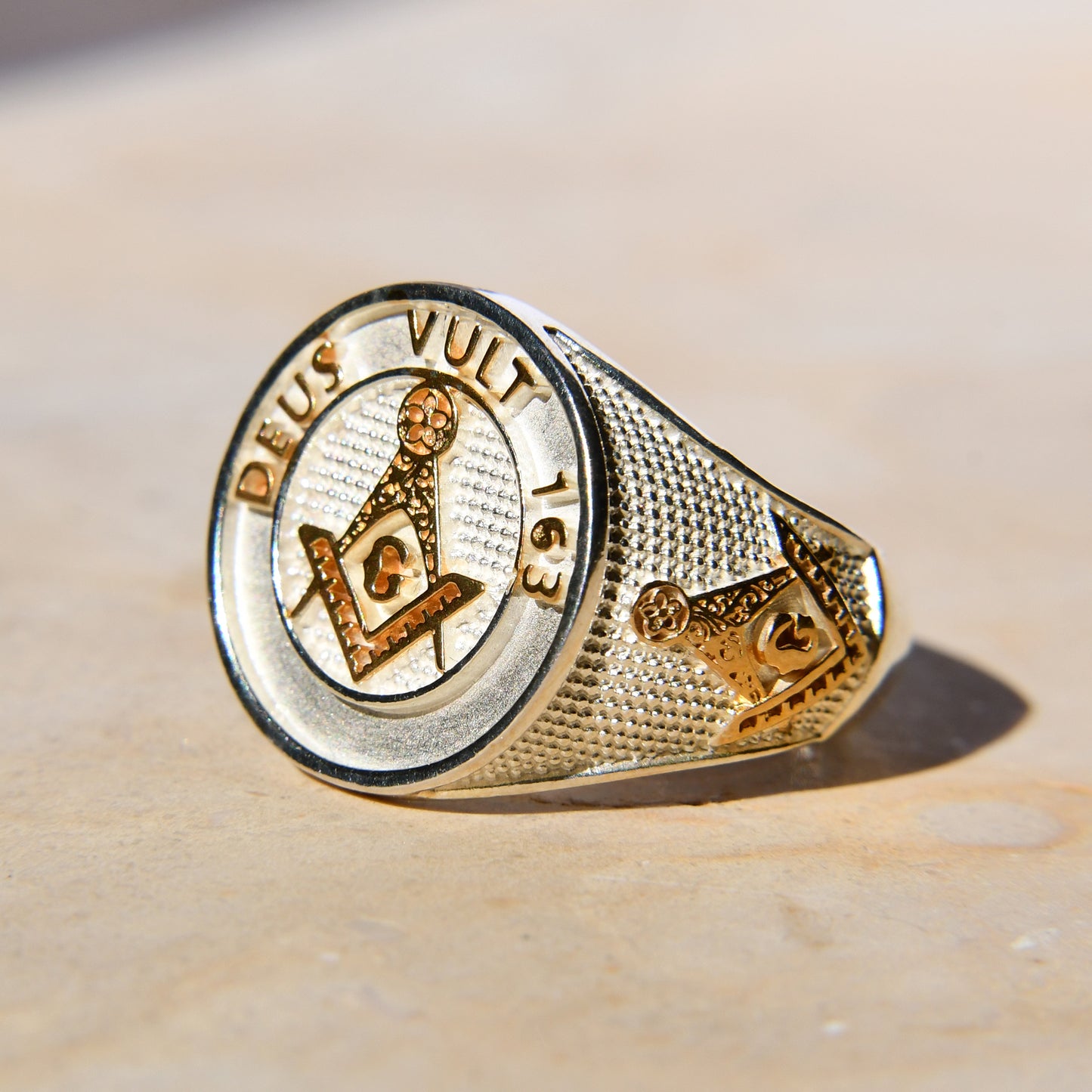 Anillo Signet Masón