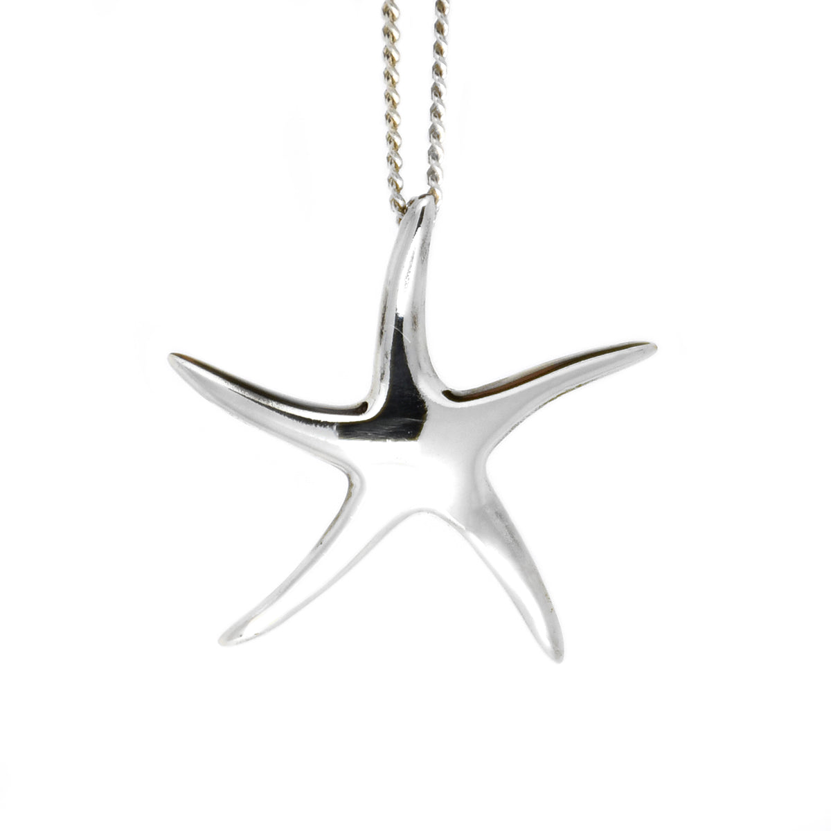 Dije Estrella de Mar en Plata Fina
