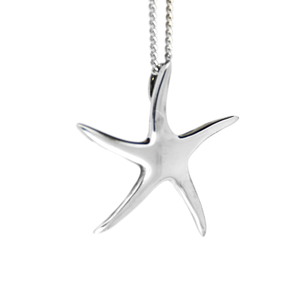 Dije Estrella de Mar en Plata Fina
