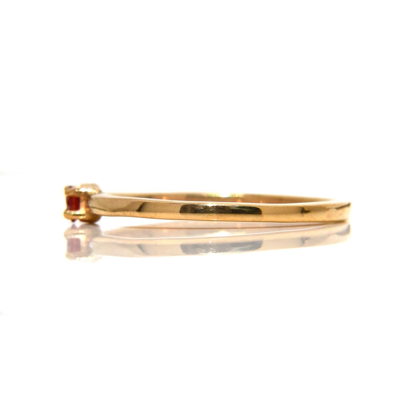 Anillo de Zafiro Rosa / Mes de Septiembre
