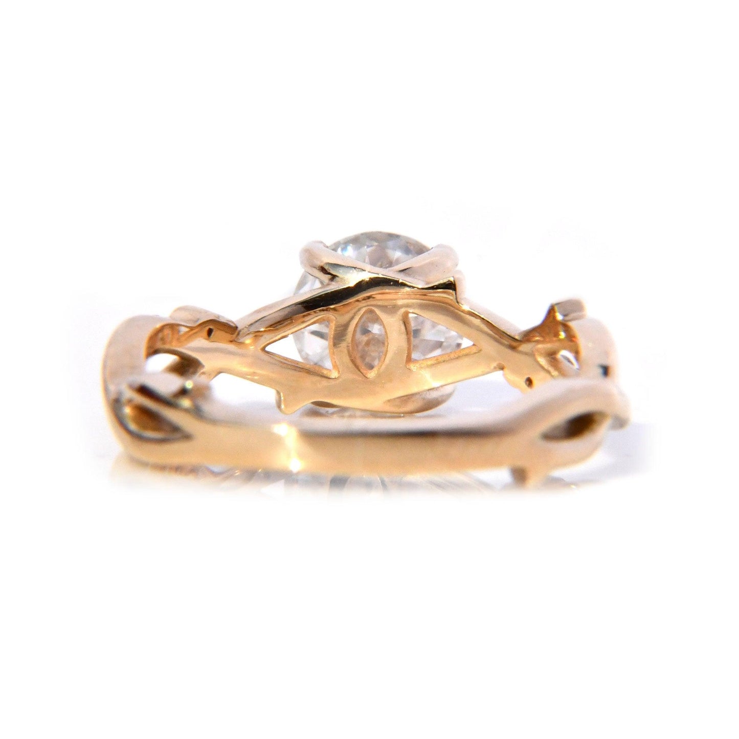 Anillo Adina con Moissanita 1Cts - ALENNA JEWELS