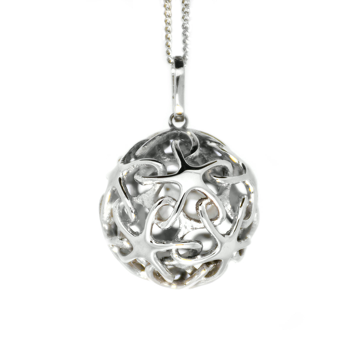 Dije Estrellas Infinitas en Plata Fina