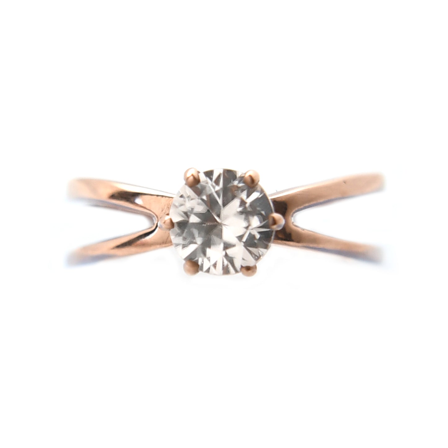 Anillo con Topacio Blanco / Mes de Noviembre