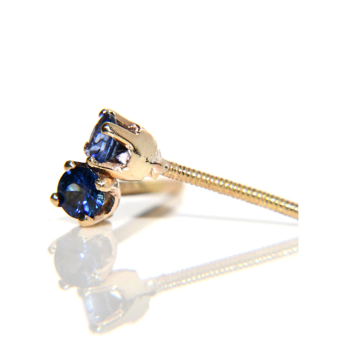 Aretes con Zafiros