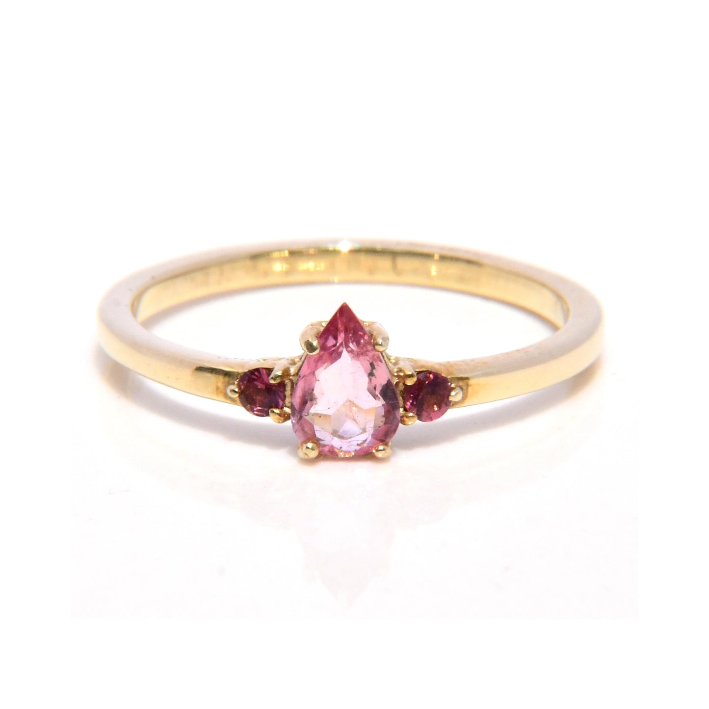 Anillo con Turmalina y Rubíes