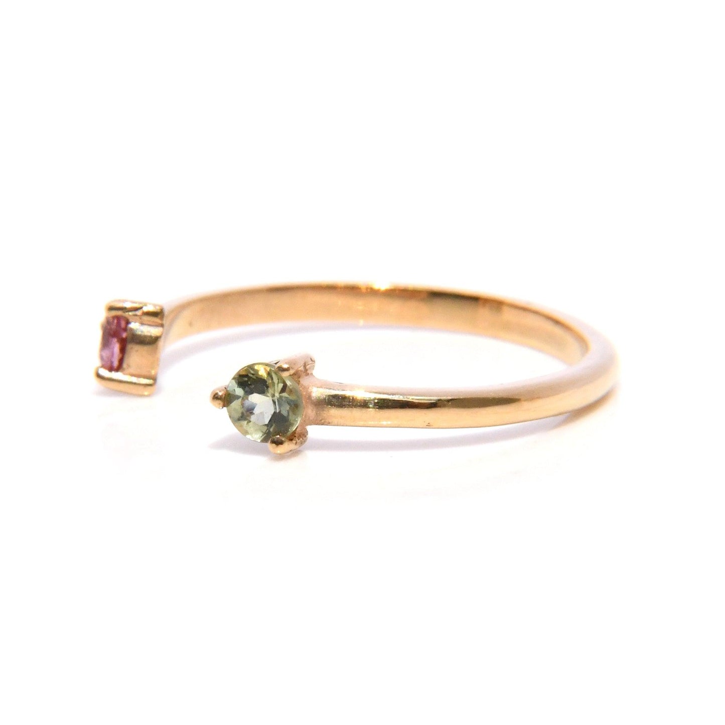 Anillo abierto con Turmalinas - ALENNA JEWELS