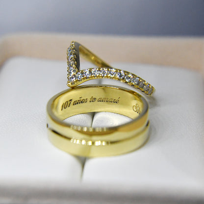 Argollas de Matrimonio V
