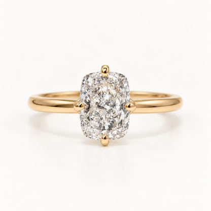 Anillo de Compromiso Miyu con Diamante Cushion