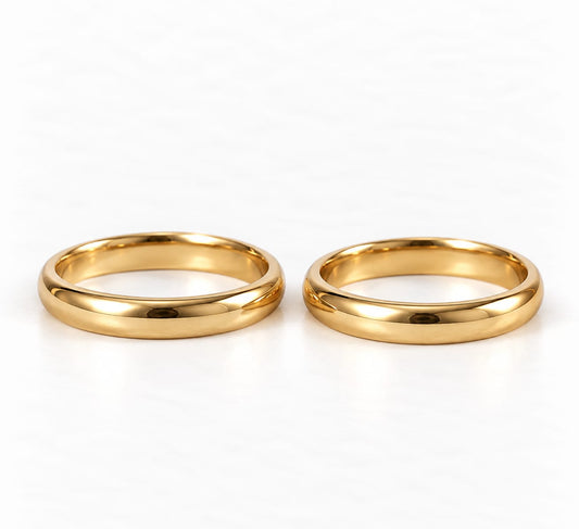 Argollas de Matrimonio de 2.5mm y 3mm