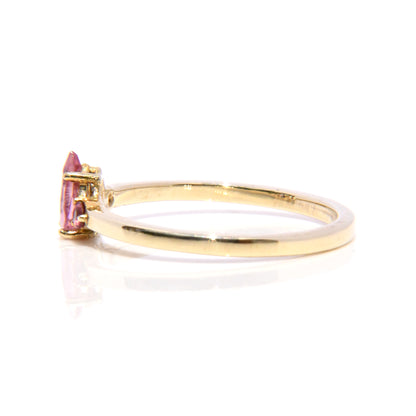 Anillo con Turmalina  y Rubíes