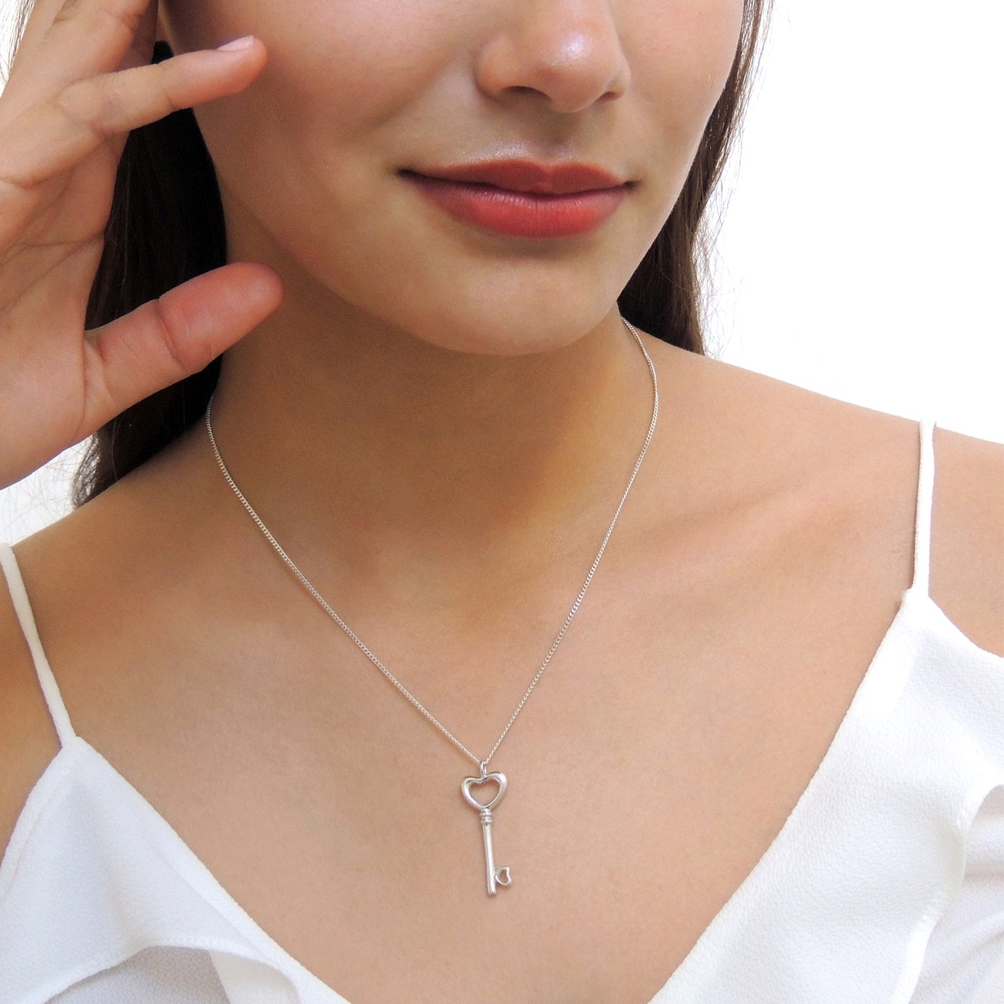 Dije de Llave en Plata Fina